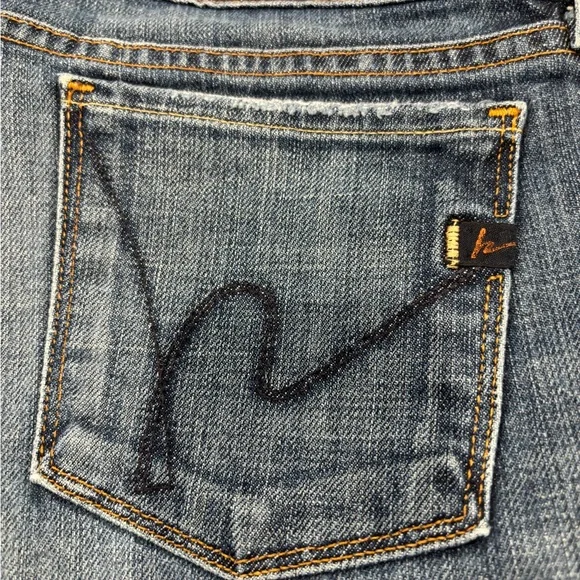 Citizens Of Humanity Dark Blue Ingrid Flare Jeans. Size 28 - Picture 5 of 13